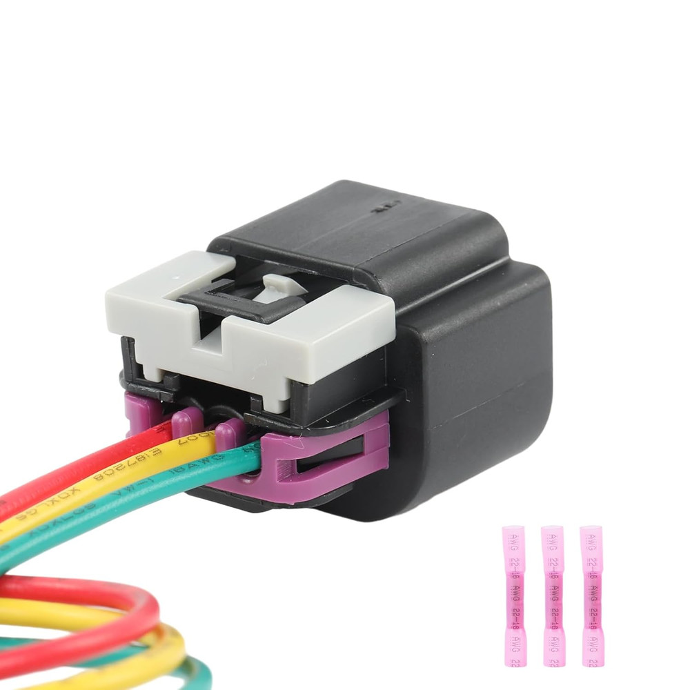 1Pcs 3-Way/Pin Plastic Flex Fuel Composition Ethanol Connector Sensor Socket Rep