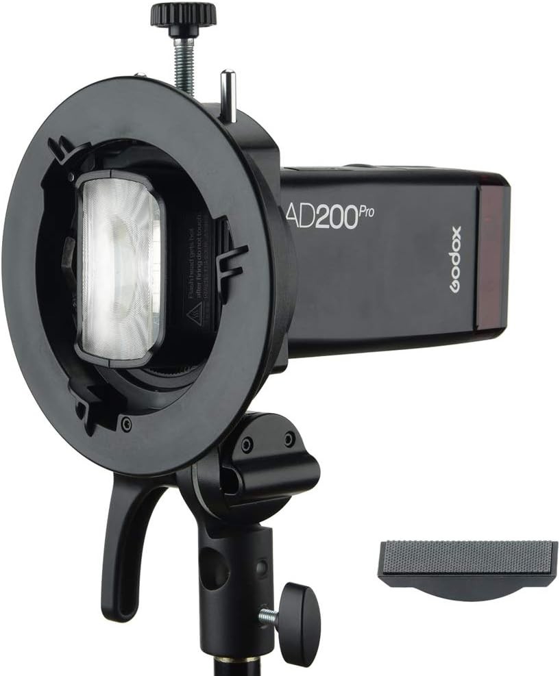 Flash Bracket Updated S-Type Bowens Mount for V1 AD Pro Series Tilt & Compact
