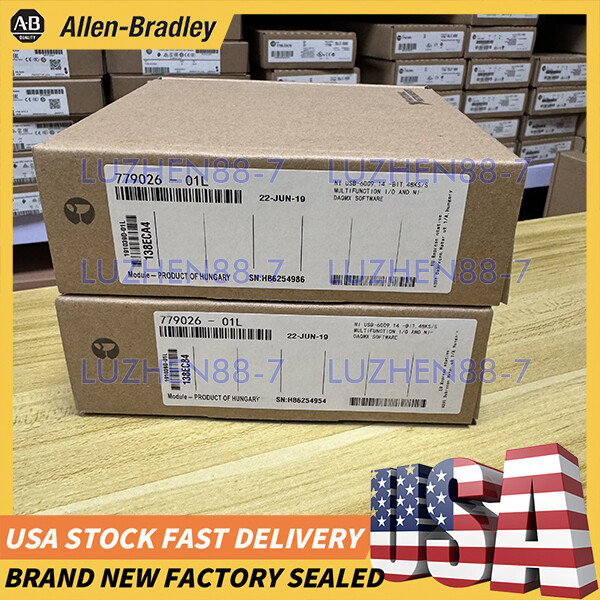 National Instruments USB-6009 Data Acquisition Card, NI DAQ, Multifunction New