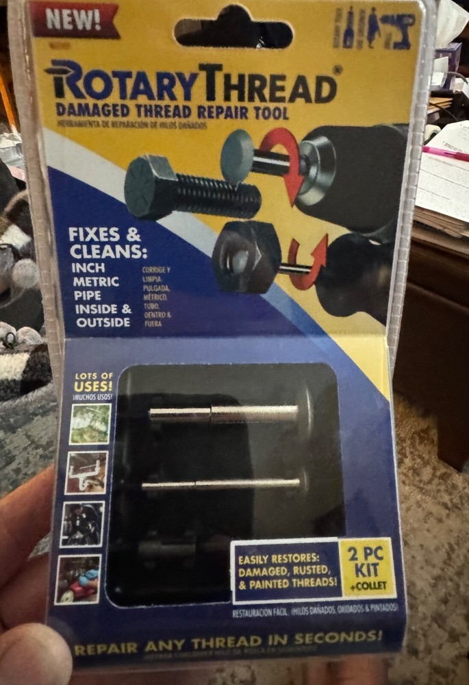 Rotary Thread - damage thread repair tool.