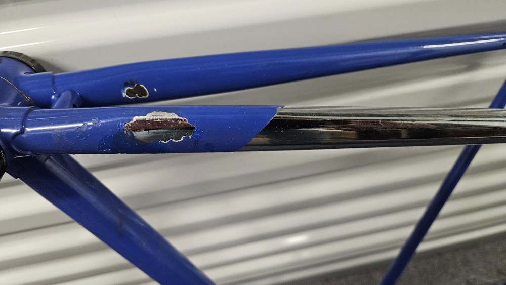 1987 Fuji Ecco frame, fork, headset -61cm - VGC