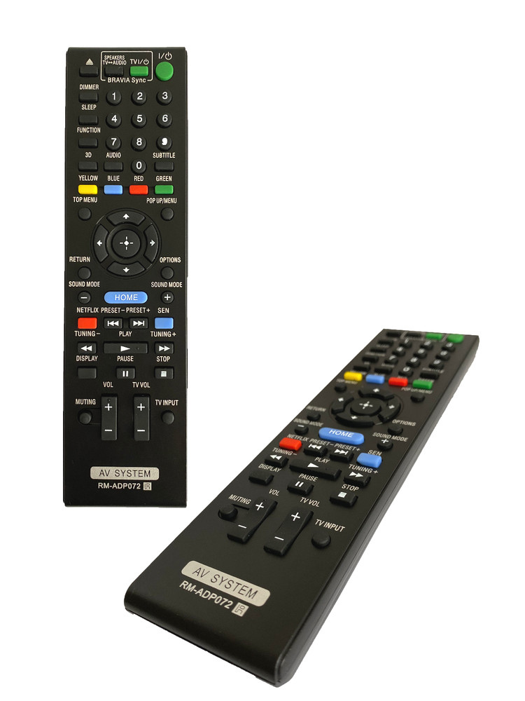 New Replace Remote for Sony Home Cinema BDV-E6100 BDV-E2100 BDV-E3100, RM-ADP090