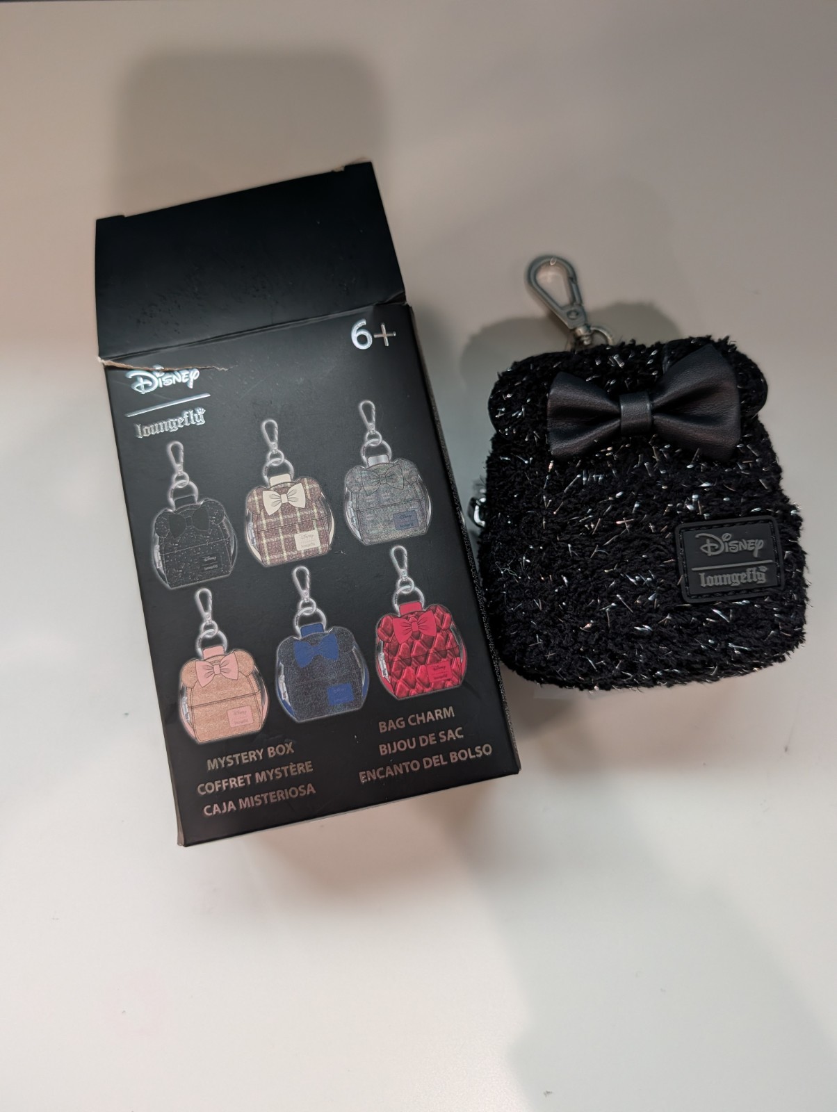 Loungefly Minnie Mouse All That Glitter Mystery Mini Backpack Charm