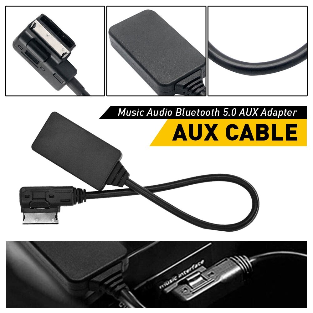AMI Bluetooth Music Interface AUX Audio Cable Adapter For Audi A3/A4/A5/A6/A7/A8