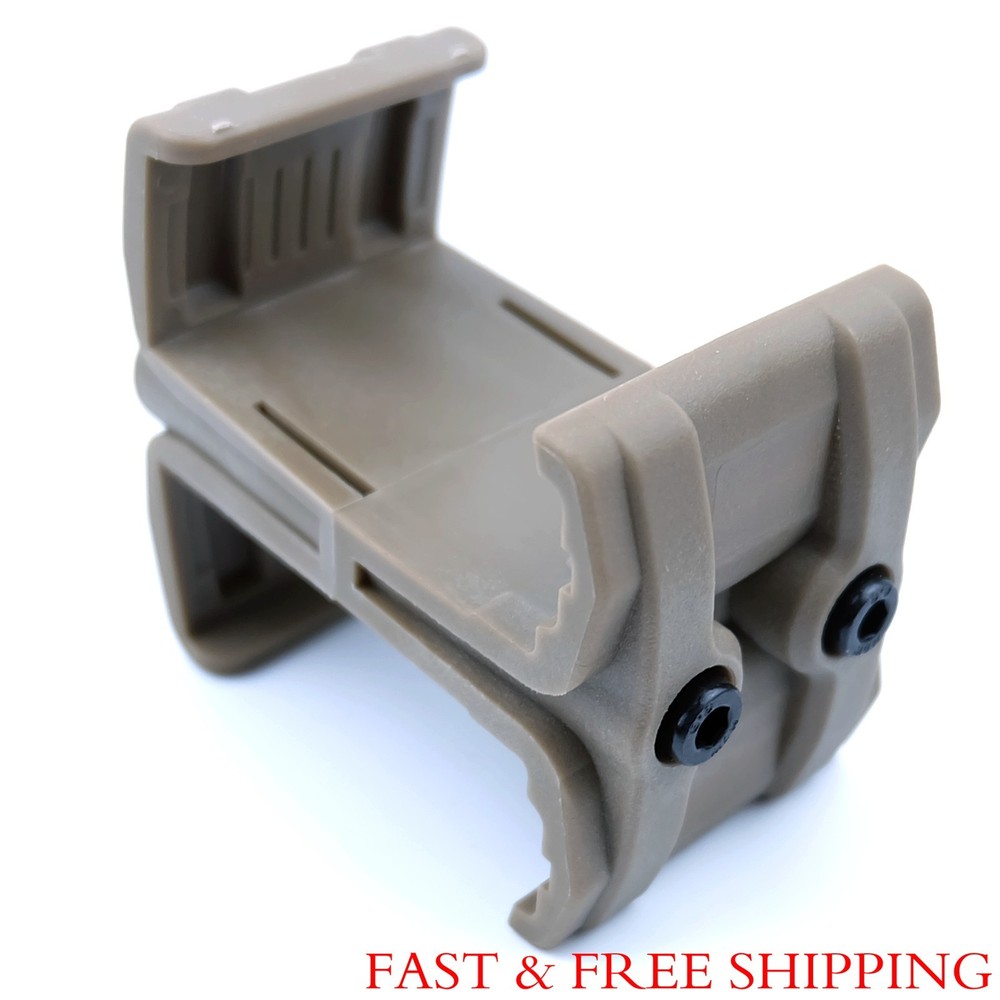 Tan Universal Double Dual Parallel Magazine SpeedLoader Tool For 5 5 6 & 2 2 3