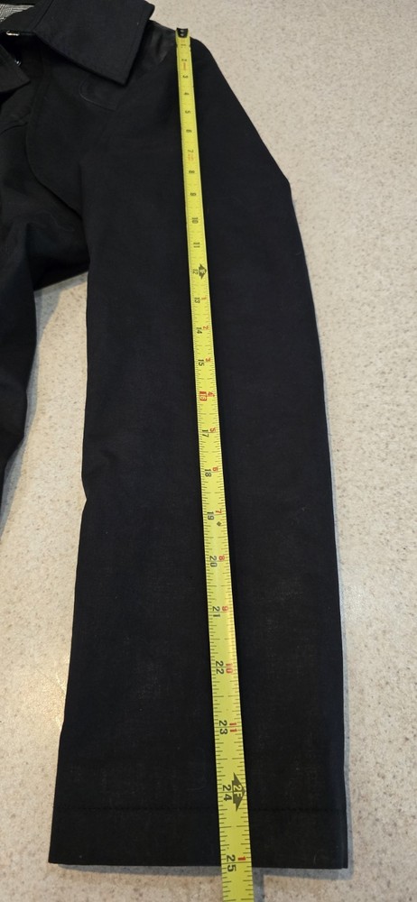 MACKAGE Black Peacoat Belted Size Womens Medium