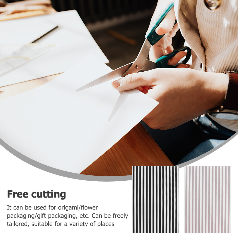 80 Sheets Tissue Papers Gift Wrapping Papers Ultra-thin Wrapping Lined Papers
