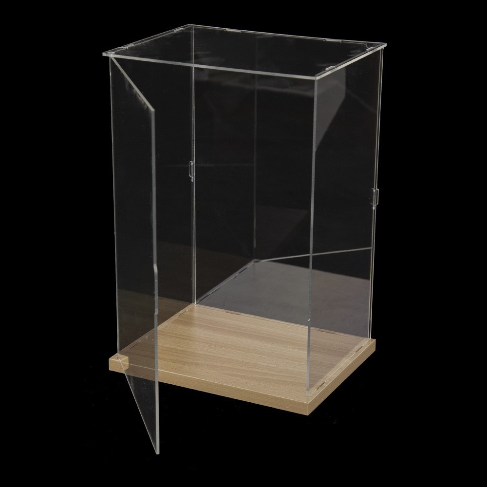 Acrylic Display Case 31.5Cm Height Transparent Showcase Display Boxes for Doll