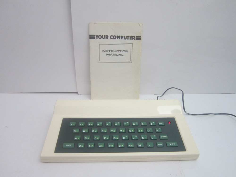 Sinclair & Lambada Clone PC 8300/IQ 8300 'YOUR COMPUTER' Clone with Manual Rare