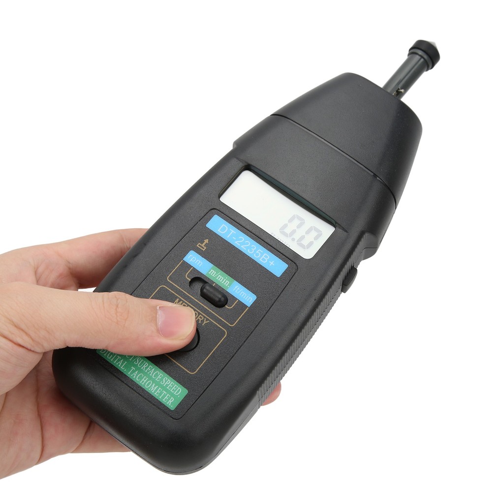 Digital Tachometer Fast Measurement Automatic Memory Auto Ranging Speed New