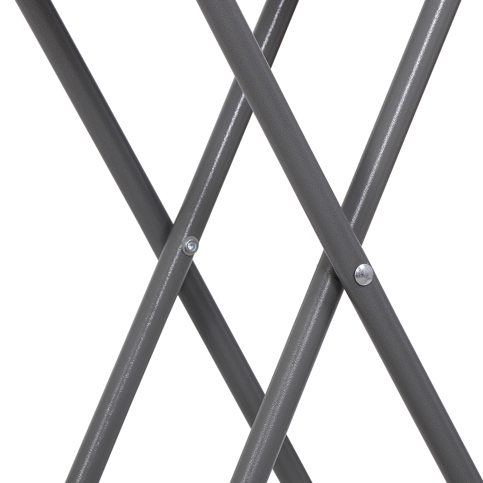 30" Plastic Card Table with Resin Top Game Table for Puzzles Crafting Folding