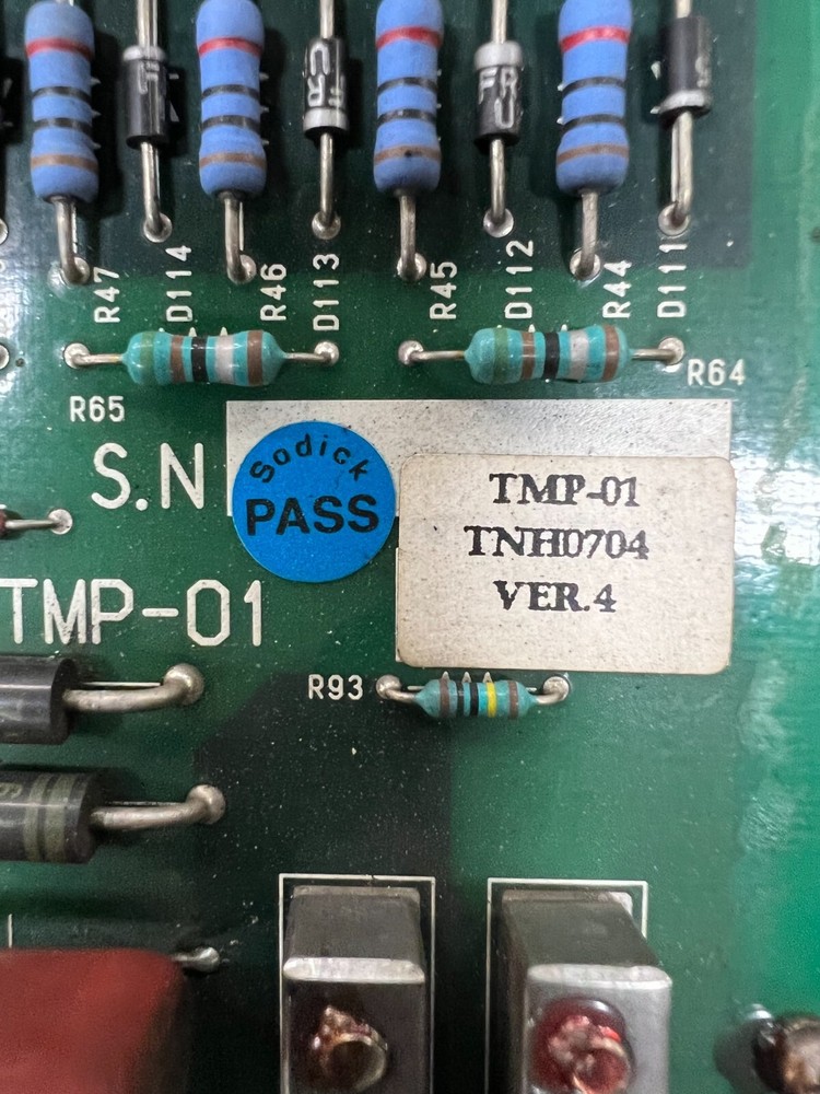 Fine Sodick #TMP-01 / PC 4181685 Circuit Board