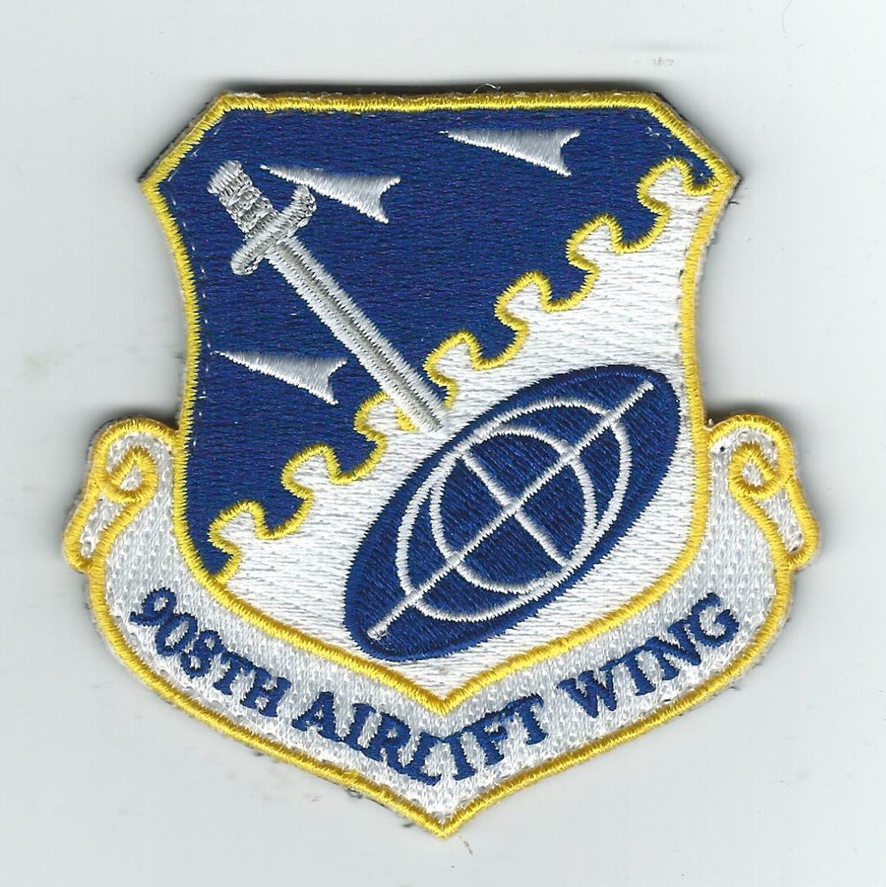 908th  AIRLIFT WING patch