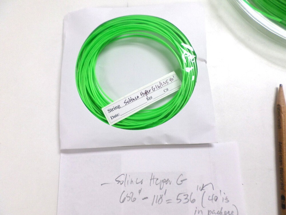Polyester Tennis String-PARTIAL Reel(s) or LOTs - Choose length.model