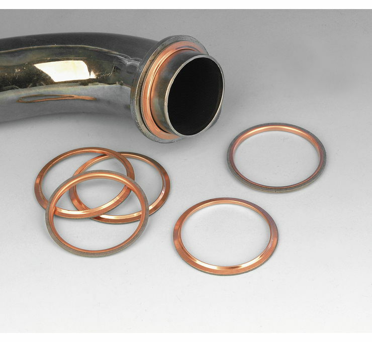 Copper Crush Ring Exhaust Port Gaskets PAIR SET Harley 1984-2017 James Gasket