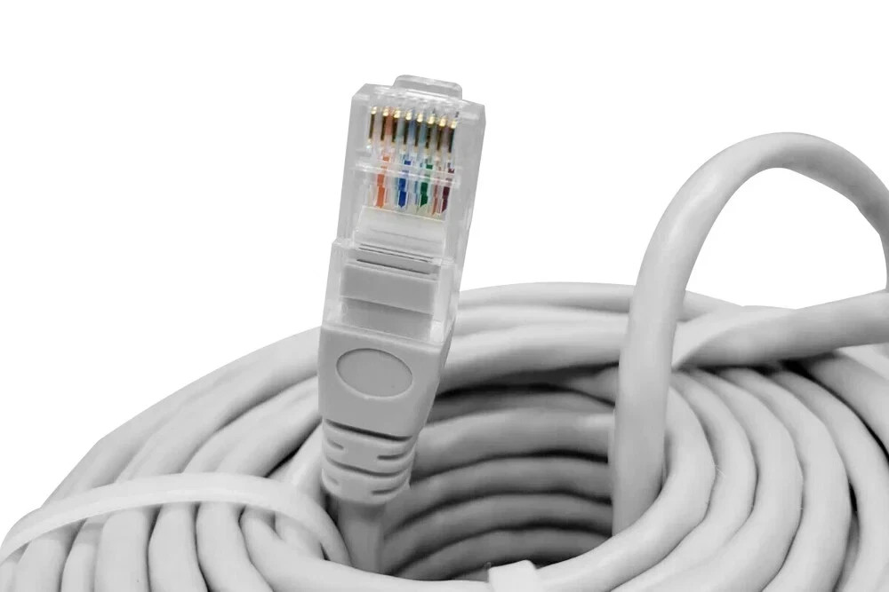 ✅ Network Ethernet Cable Cat5e for Lorex IP PoE Security Cameras - 60ft (18m) ✅