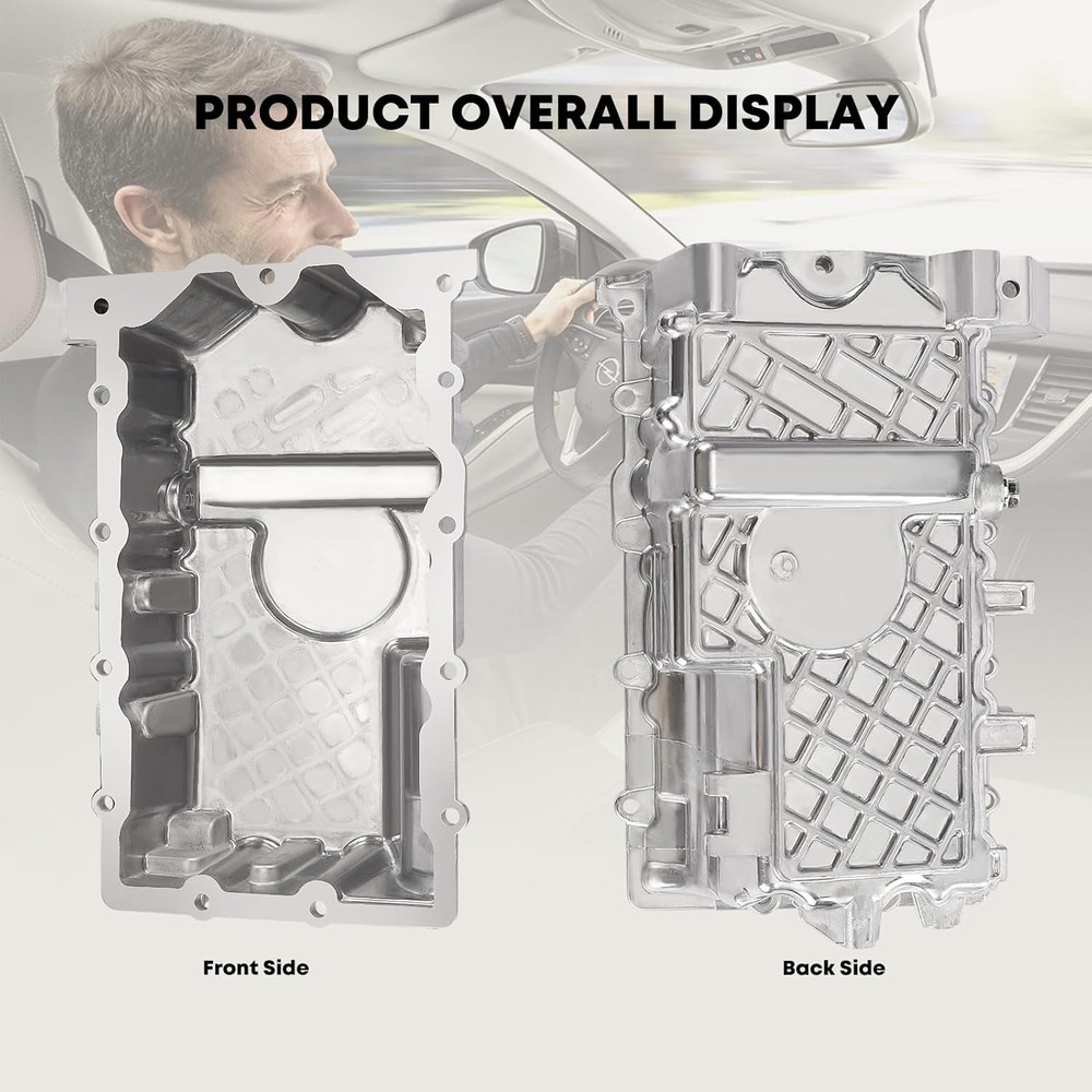 Engine Oil pan and Gasket Drain Plug Set Replacement for Mini Cooper...