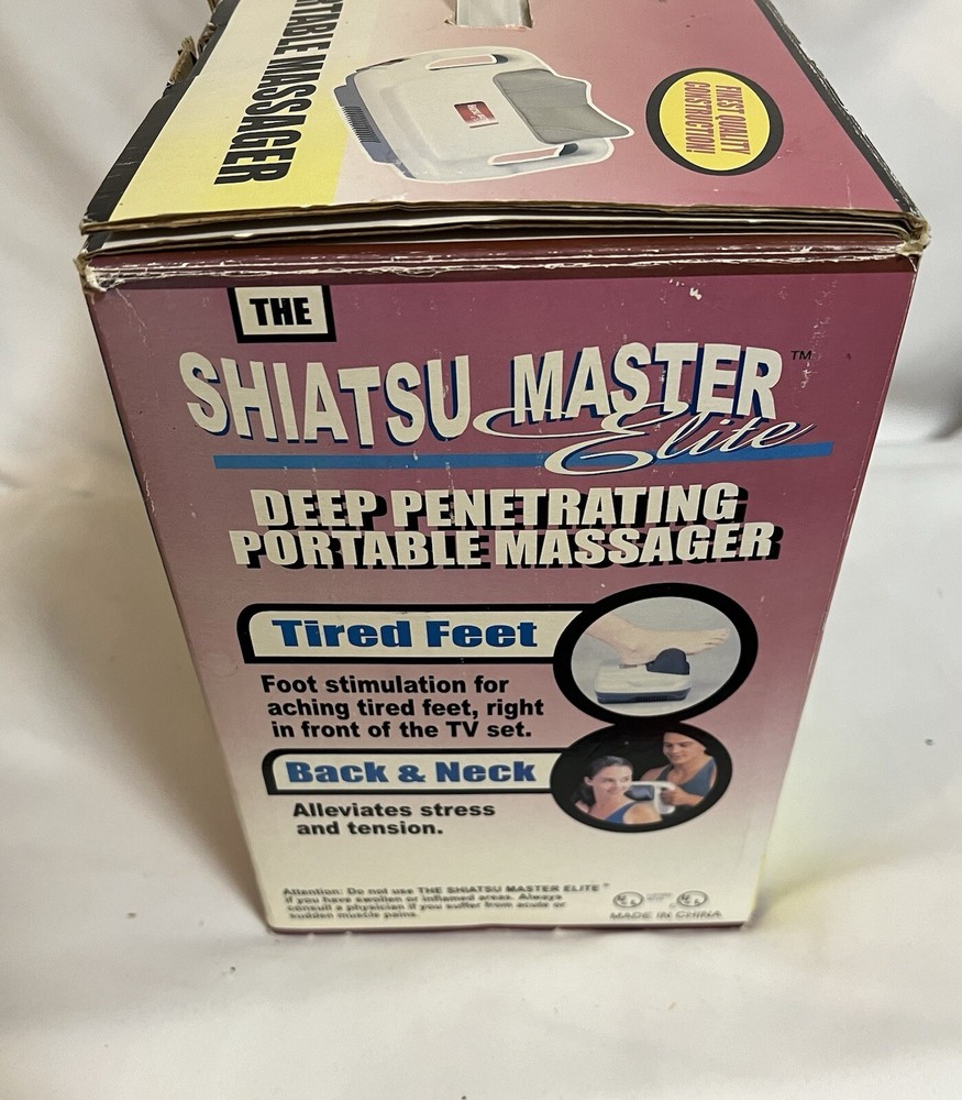 Shiatsu Master Elite Neck Back Massage Device