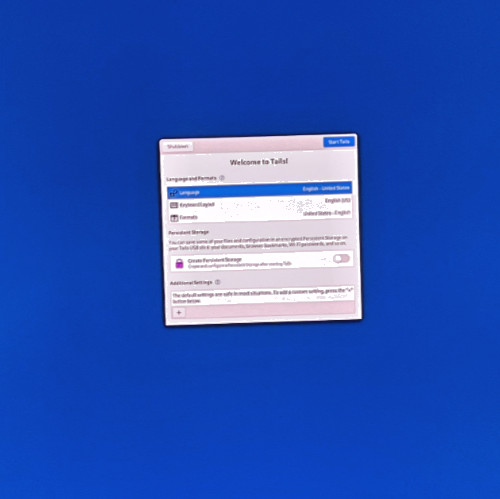 TAILS 6.11 - Anonymous Bootable USB for Windows, Mac, Linux and Free 32 GB USB