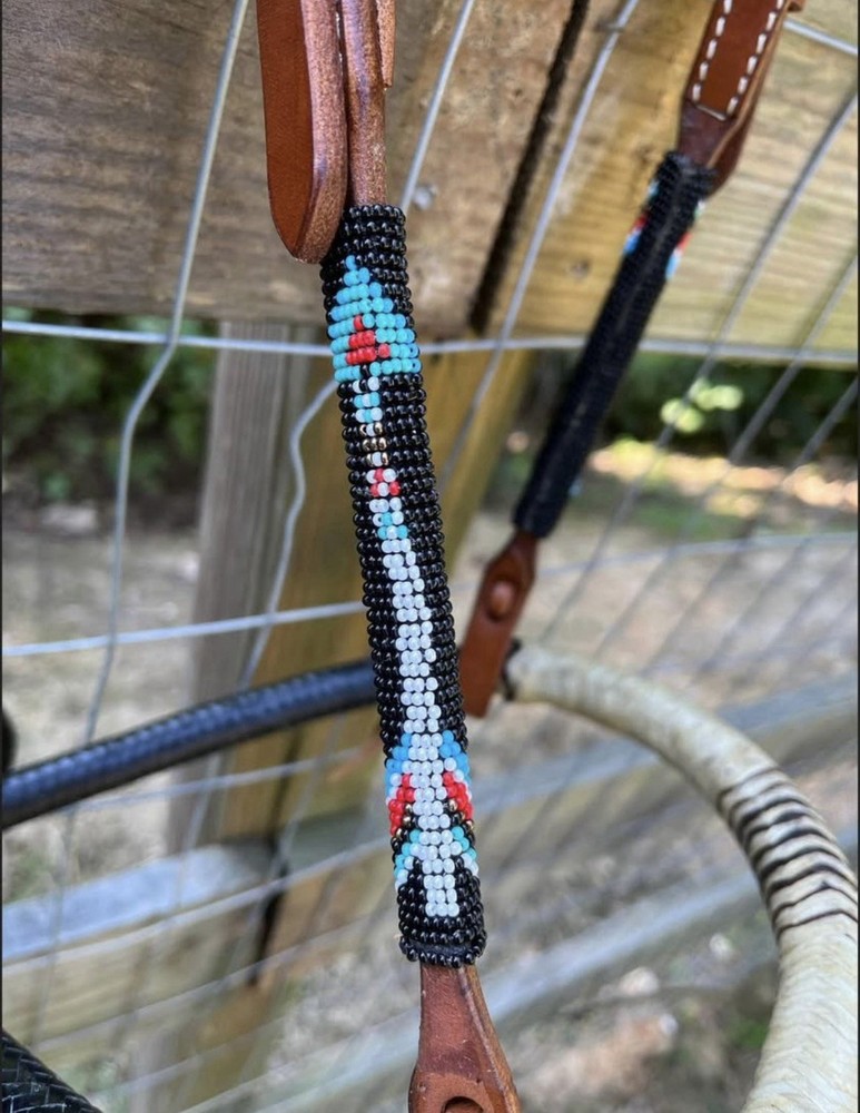 Bitless Hackamore Rawhide Bosal Mecate Complete Set New Horse Tack