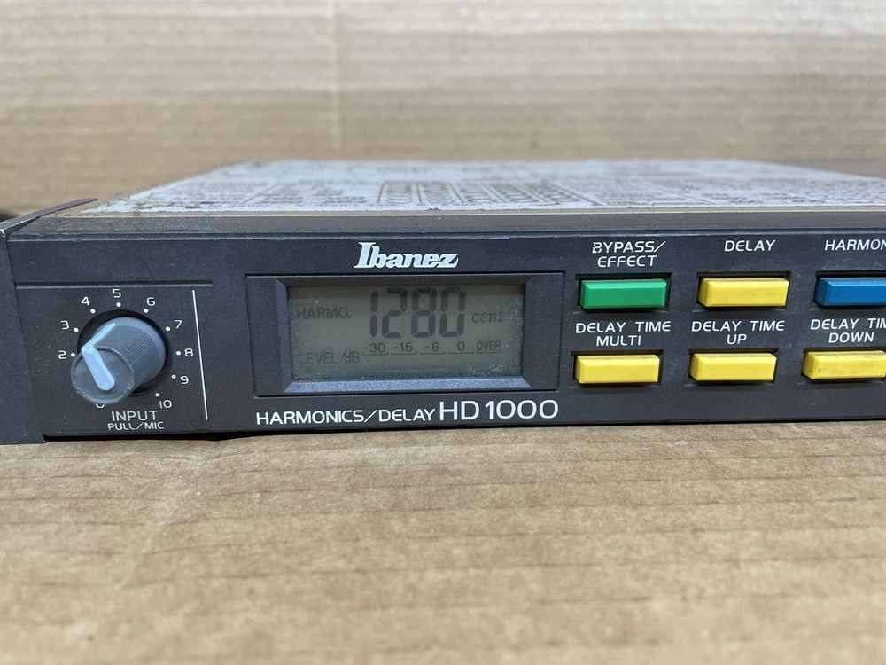 Ibanez DM1000 Digital Delay ~ Vintage Multi-Effects Processor Partially Tested