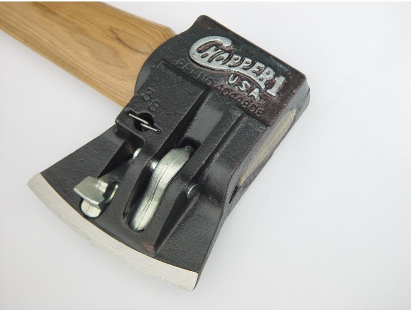 Chopper 1 One Wood Log Splitting Axe Maul Spring Loaded Spreaders New Easy Split