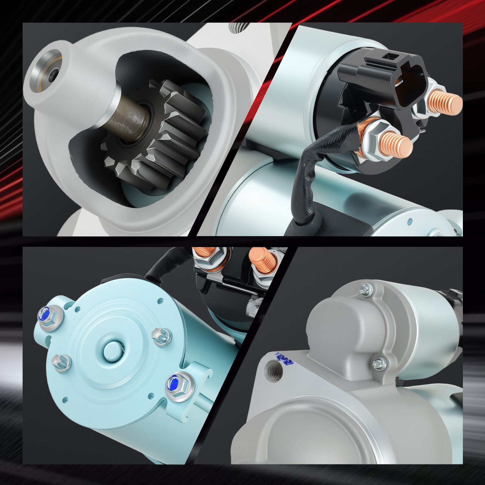 19301N Starter For Hyundai Elantra 2017-2020 Tucson 2014-2020 Kona Elantra GT