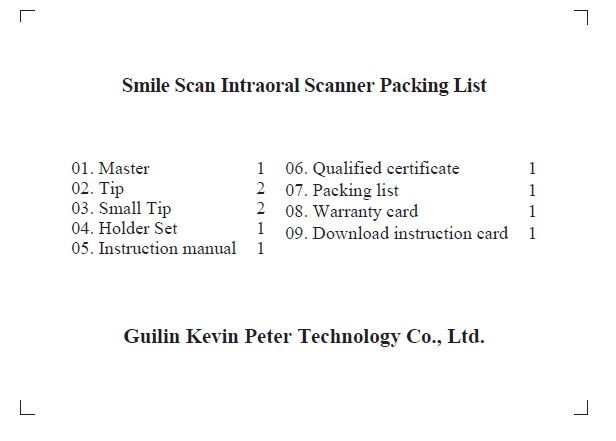 Woodpecker KP Dental Digital 3D Intraoral Scanner Ai Scanning for Dentistry