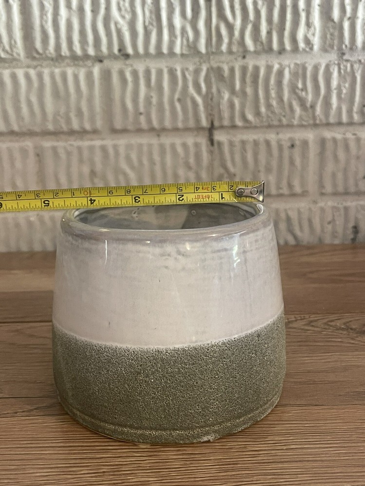 Two Toned Planter Ceramic