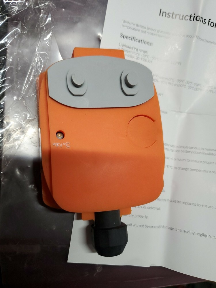belimo sensor temperature and humidity instrument. Bx188