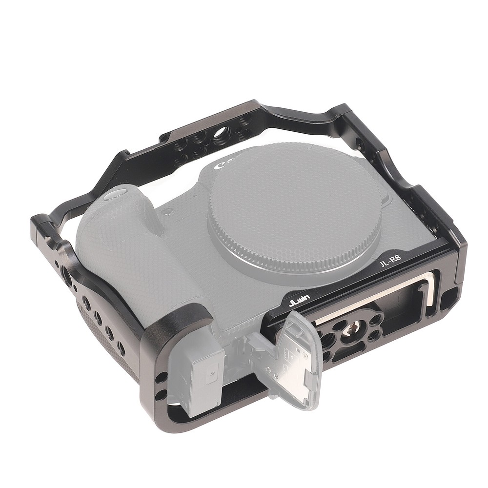 For Canon EOS R8 Camera Cage Lightweight Top Handle Grip Case Full Frame