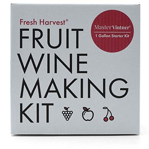 Master Vintner Fresh Harvest One Gallon Small Batch Fruit Wine Making Kit