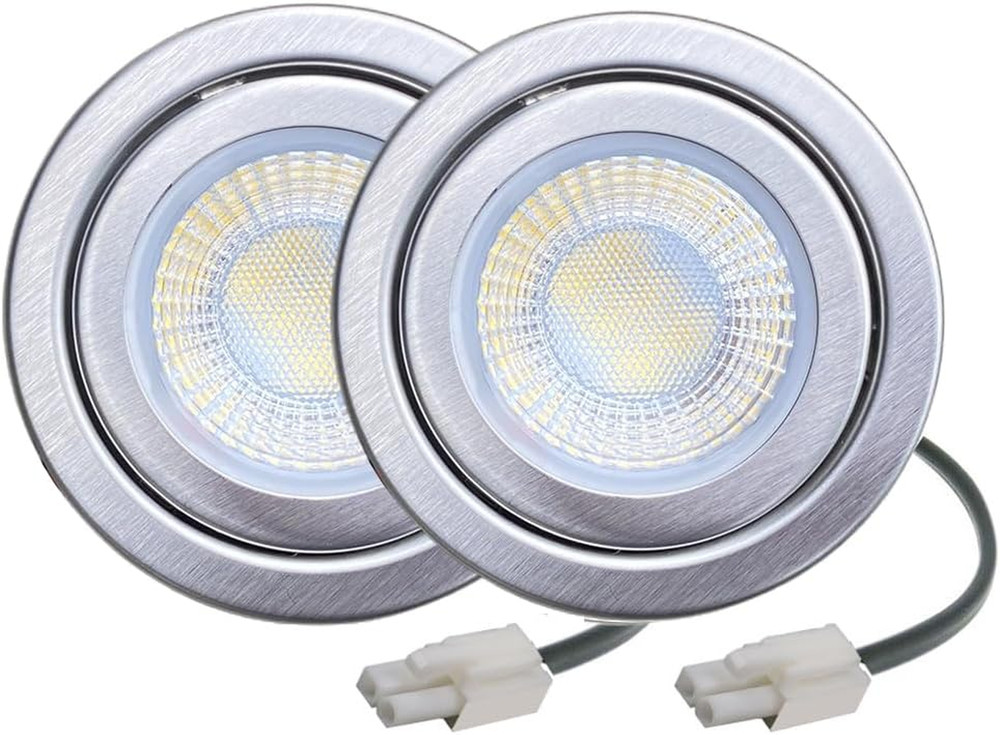 12V LED Recessed Ceiling Light 68mm for Kitchen Shelf – Compatible Replacement