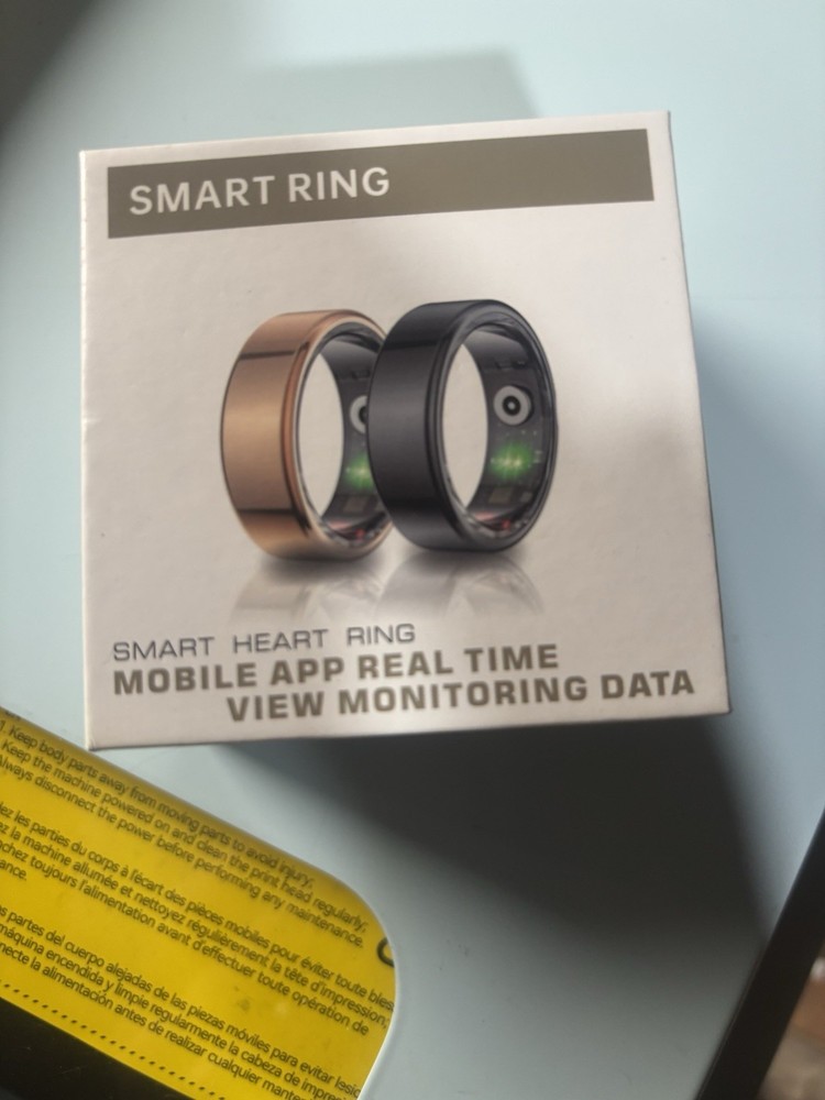 Smart Heart Ring With Mobile App