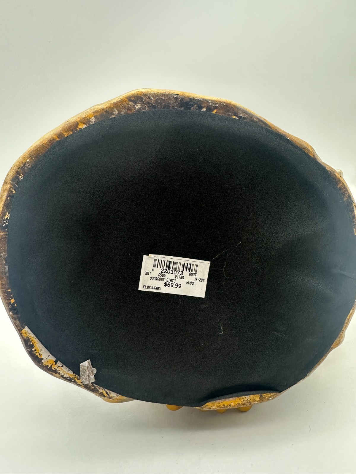 Large Ceramic Rooster Figurine Statue with Sunflowers French Country Decor 16.5"