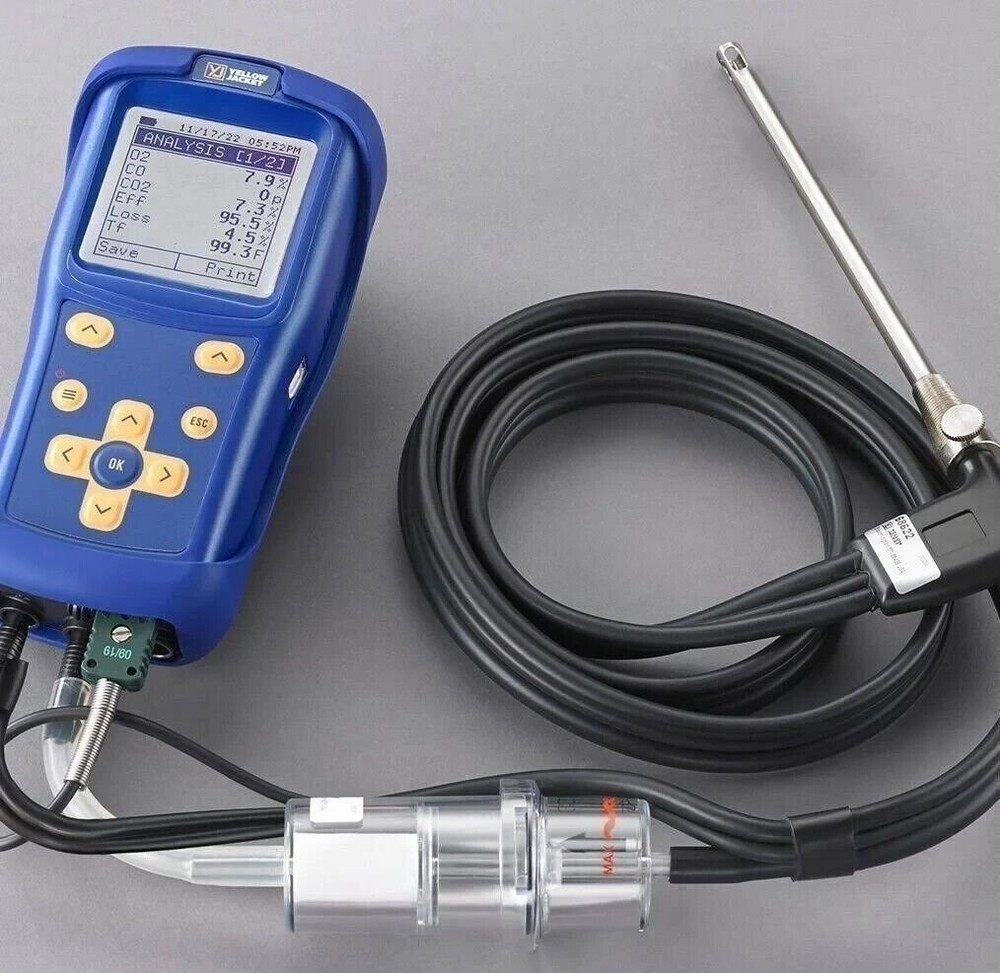 Yellow Jacket 68602 Combustion Analyzer with Printer Kit CA502P