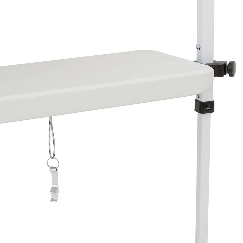 8 Foot Extendable Tailgate Table White - Canopy Not Included