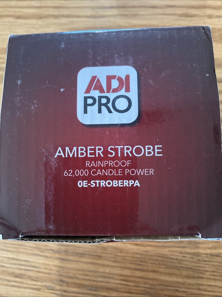 ADI PRO W BOX 0E-STROBERPA Rainproof Strobe - Amber