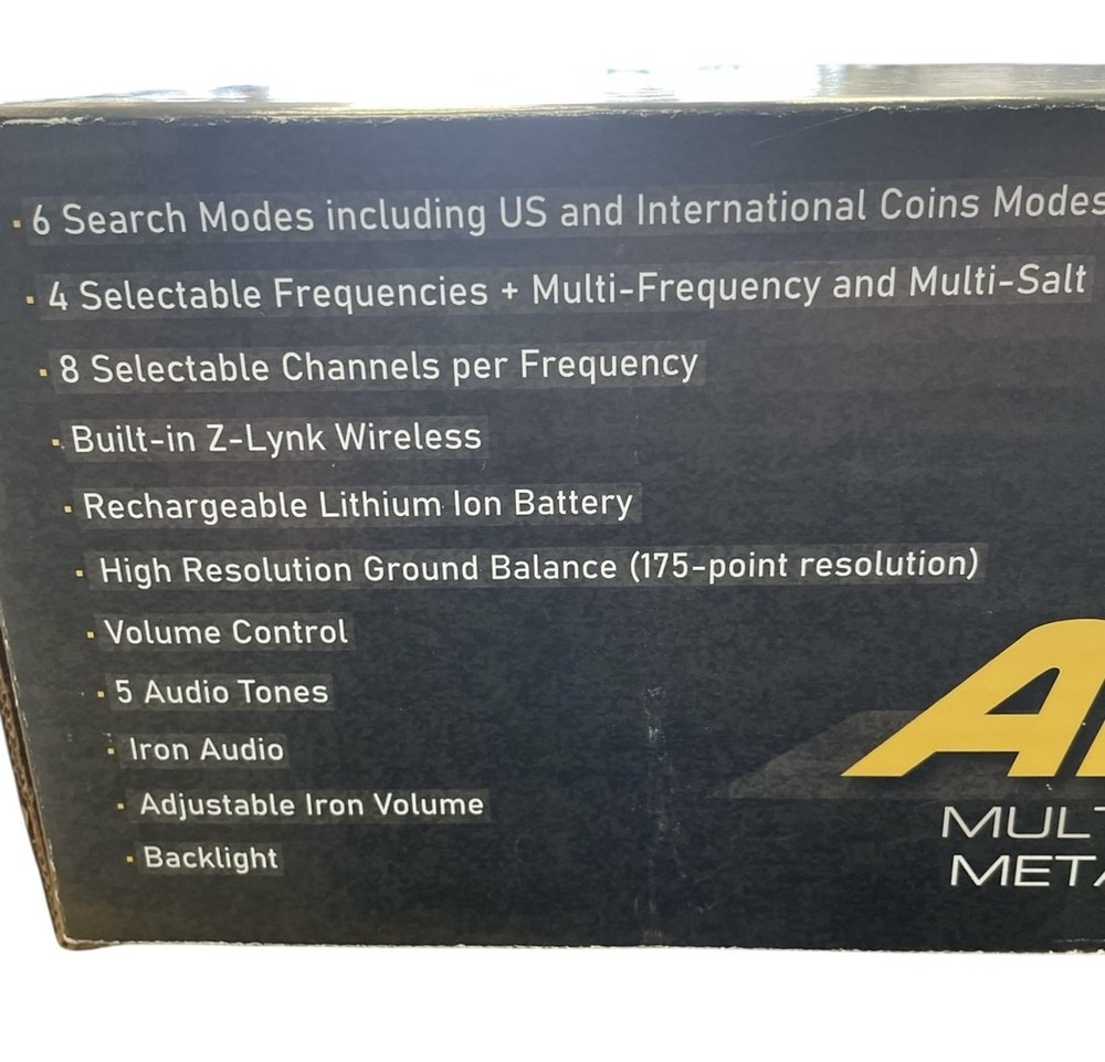 Garrett Ace Apex Multi-Flex Multi-Frequency Metal Detector W/ Pro-Pointer