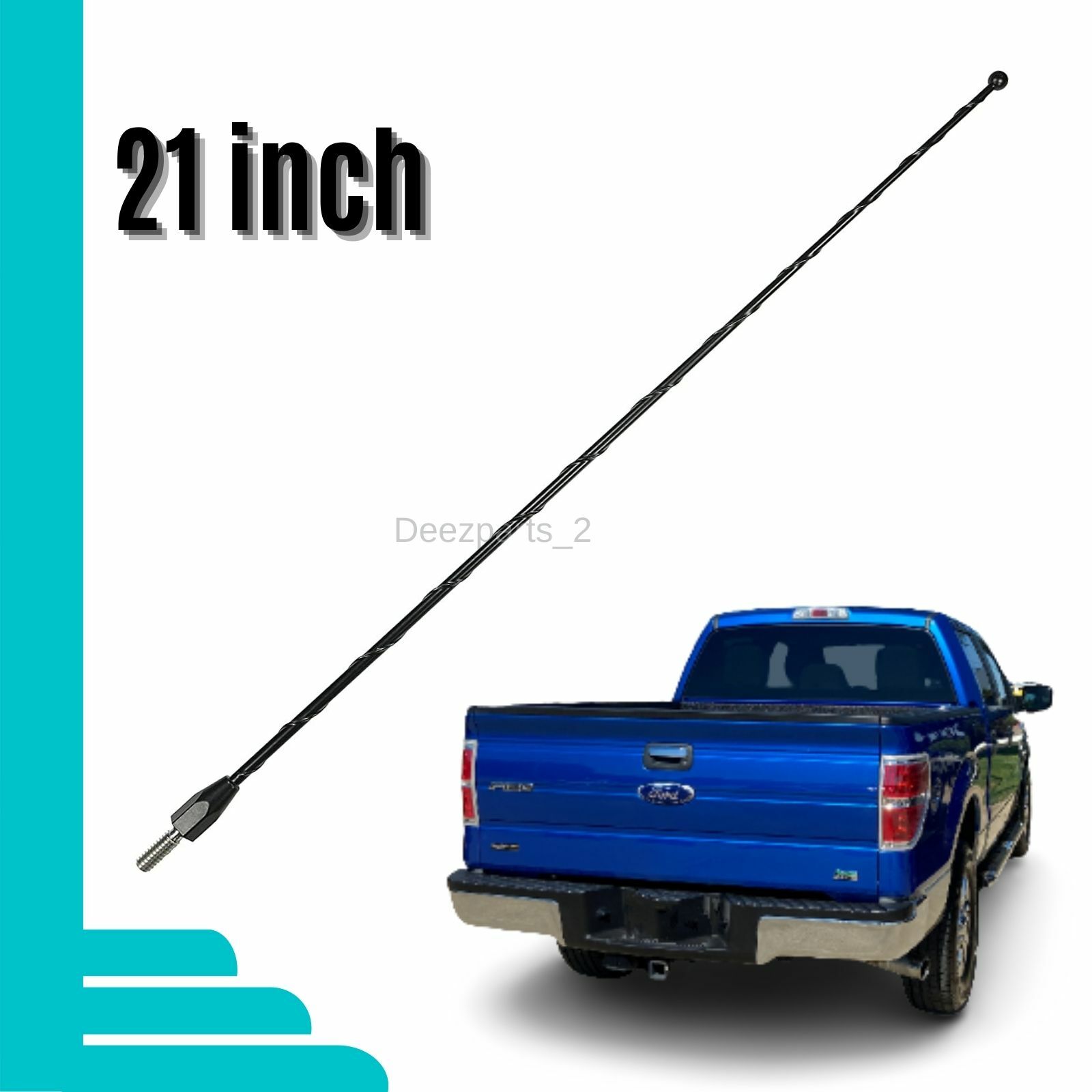 21" Antenna Black for Ford F150 2009-2020