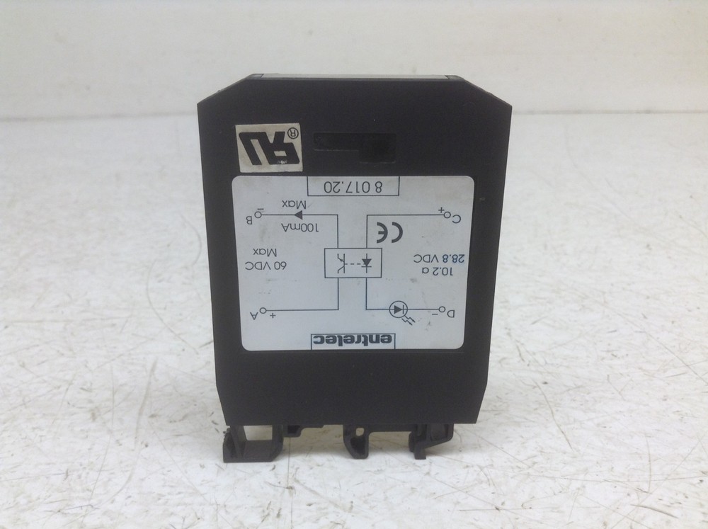 ABB Entrelec 8017.20 Solid State Relay Terminal Block 801720