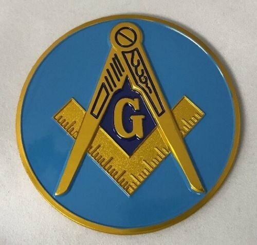 New Master Mason Car Emblem 2.75 Inch