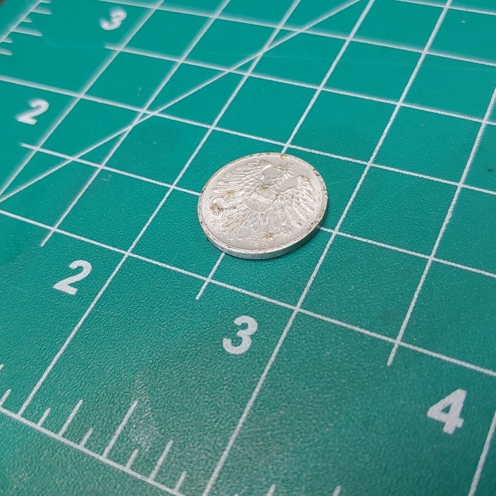 1954 AUSTRIA AUSTRIAN 2 GROSCHEN COIN