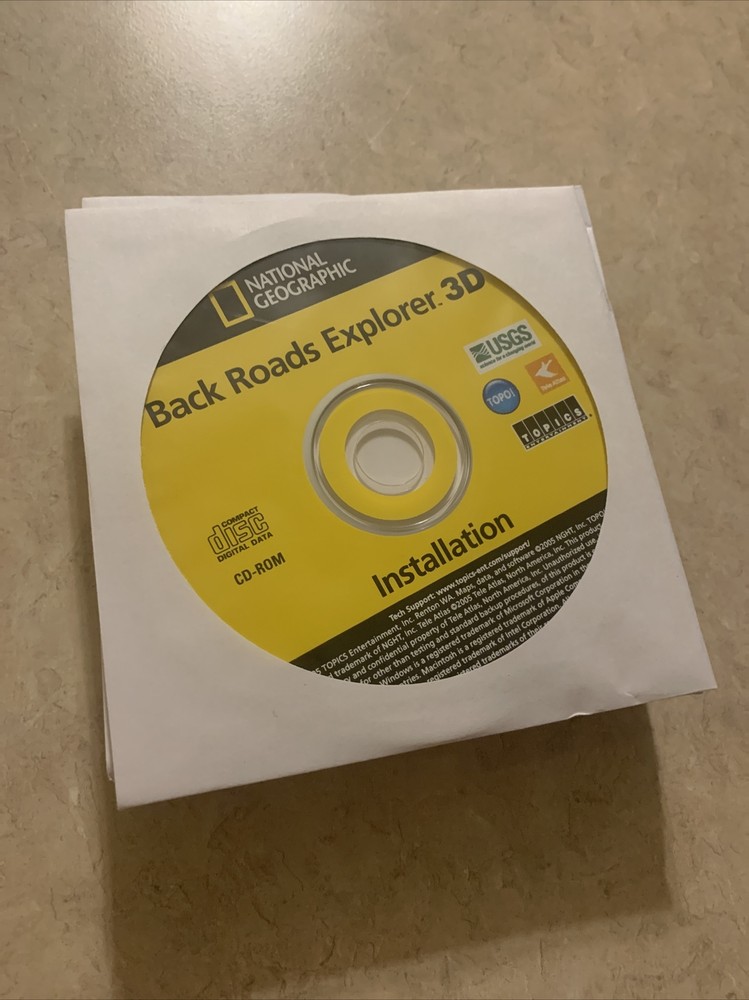 Back Roads Explorer 3D - DISCS ONLY