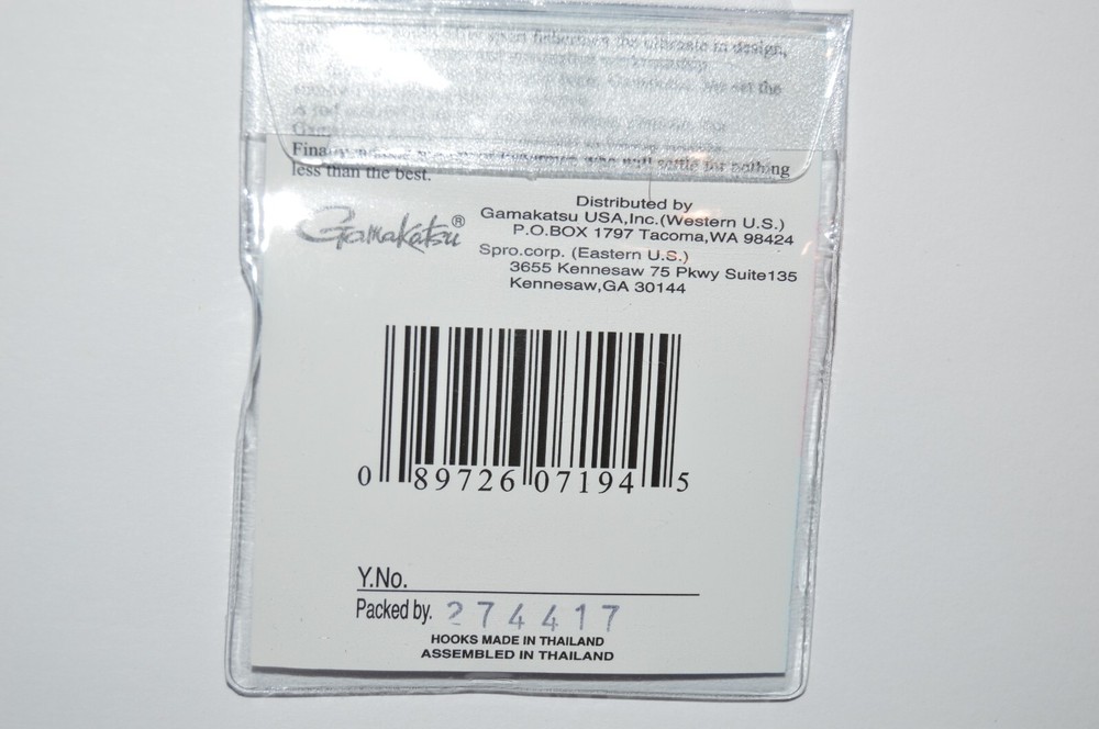 gamakatsu octopus hook size 6 25 per pack # 02407-25 value pack hooks