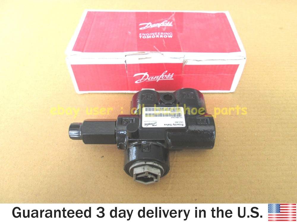 JCB BACKHOE - GENUINE DANFOSS PRIORITY VALVE STEERING (PART # 35/412100)