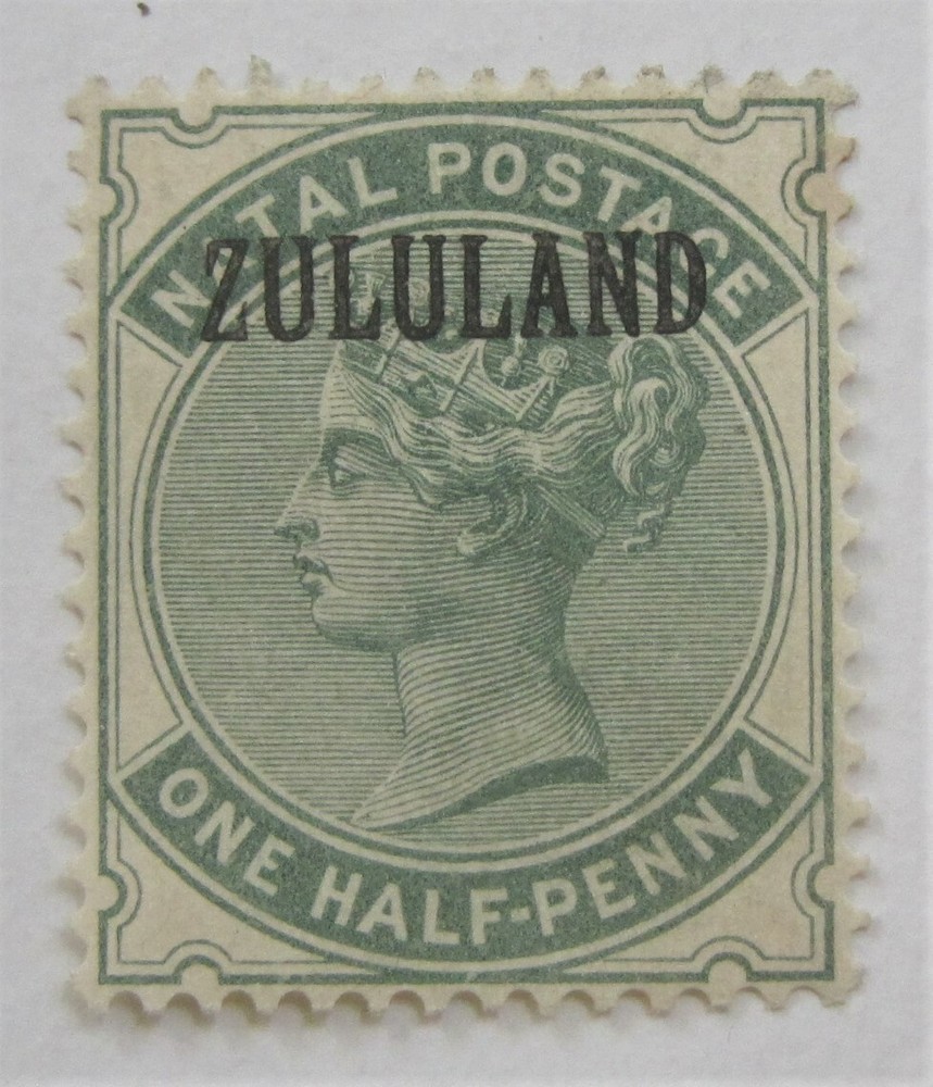 Mint Zululand #13 well centered MNG
