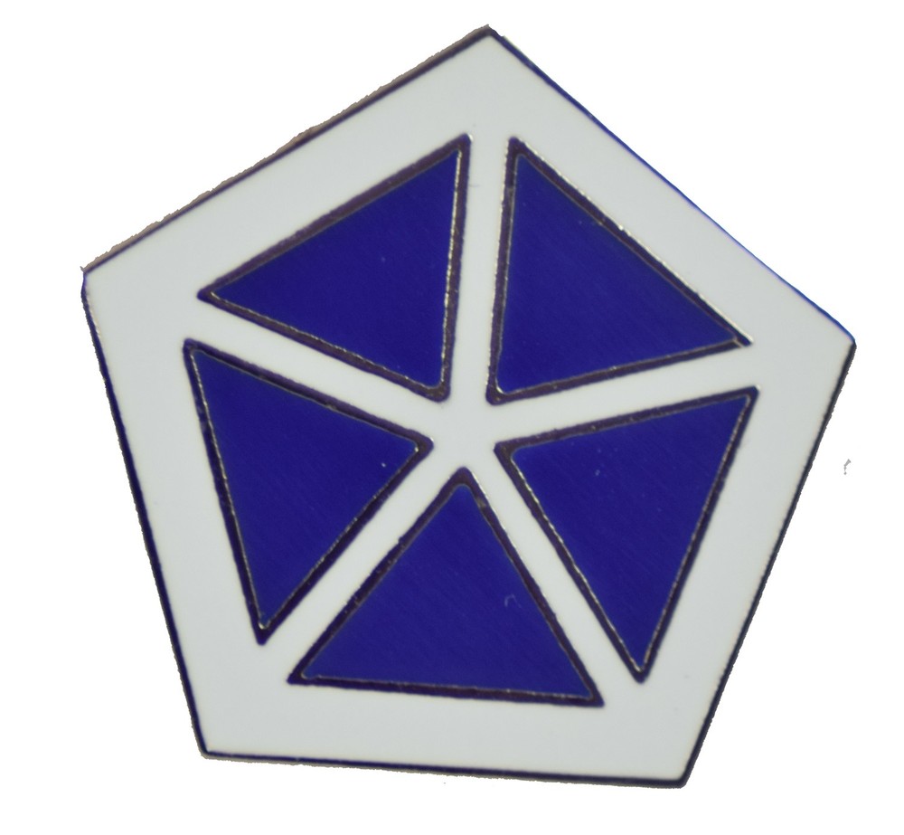 5TH CORPS HAT PIN