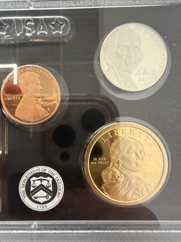 2011 United States Mint Silver Proof Set w/Box & COA