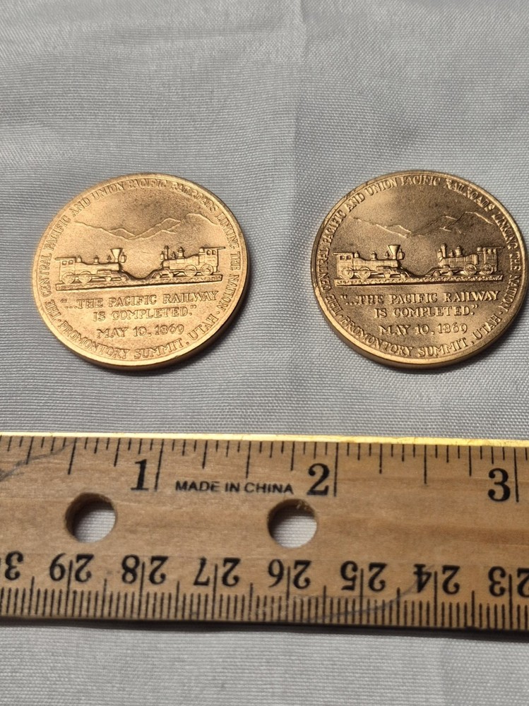 2 Golden Spike Coins